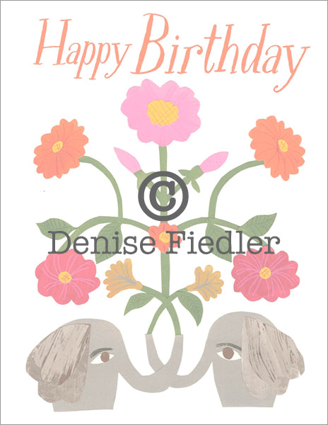 happy birthday elephants © denise fiedler