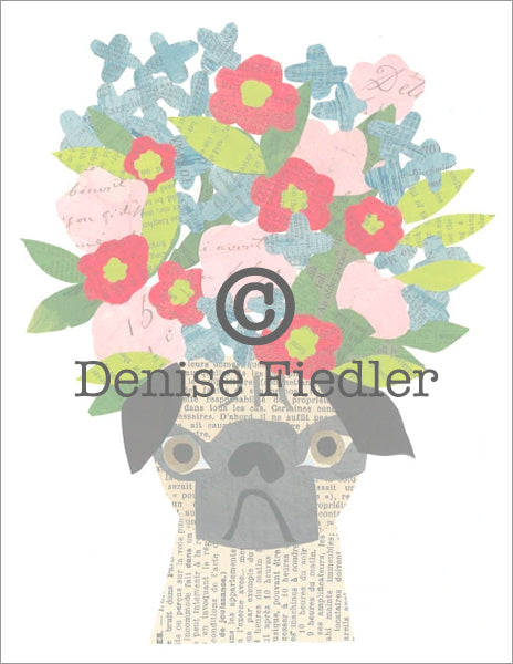 pug in hat © Denise Fiedler