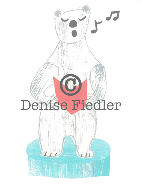 singing polar bear © Denise Fiedler