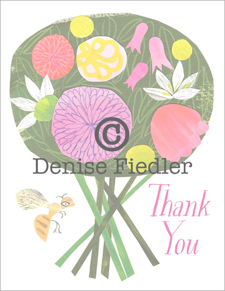 thank you bee bouquet © Denise Fiedler