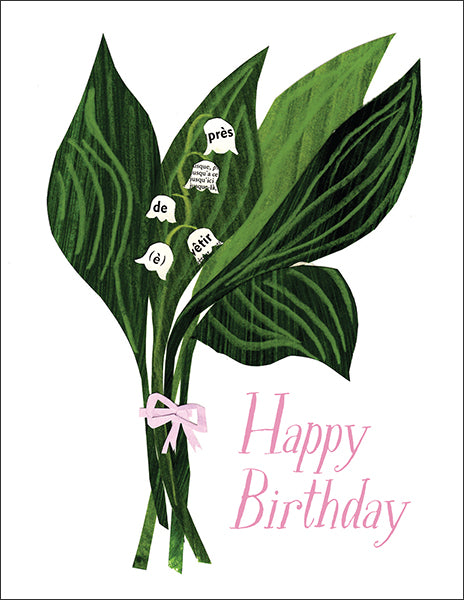 happy birthday lily flower images Birthday Lily of the Valley