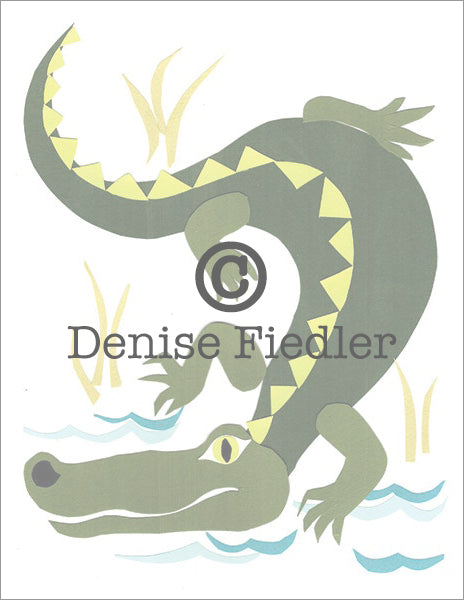 alligator © denise fiedler