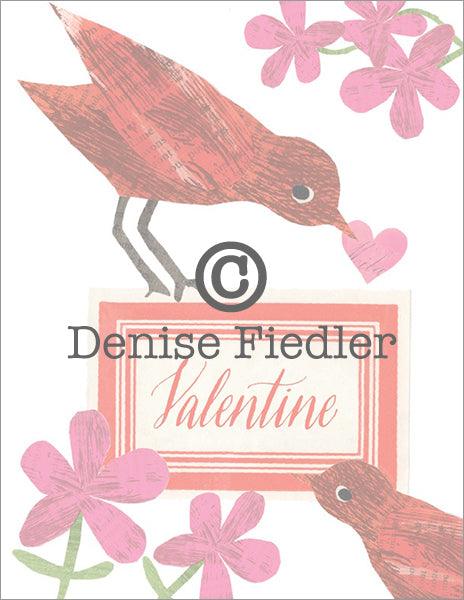 bird valentine © Denise Fiedler