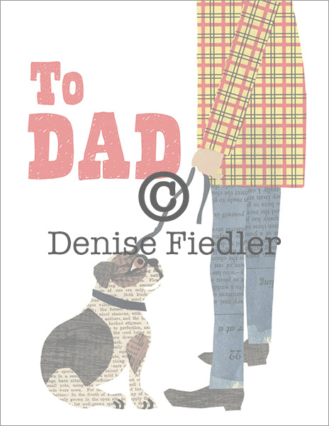 dad dog walk © Denise Fiedler