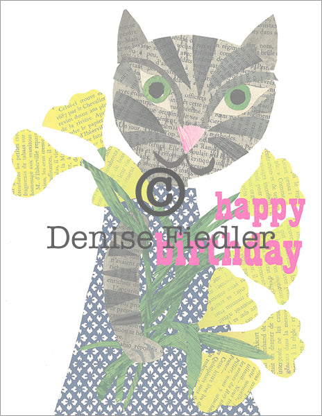 happy birthday cat © Denise Fiedler