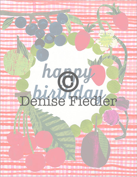 happy birthday fruit © denise fiedler