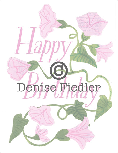 happy birthday morning glories © Denise Fiedler