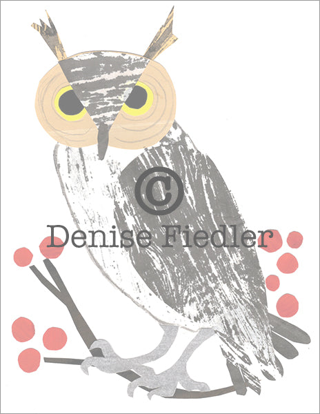 horned owl © Denise Fiedler