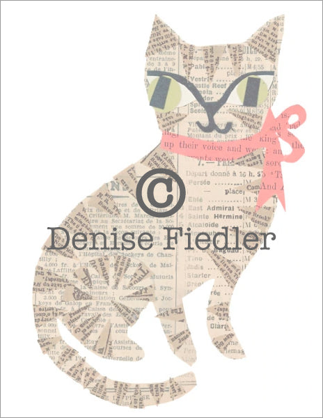 red bow cat © Denise Fiedler