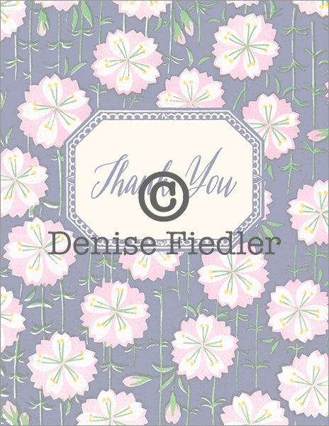 thank you pattern © Denise Fiedler