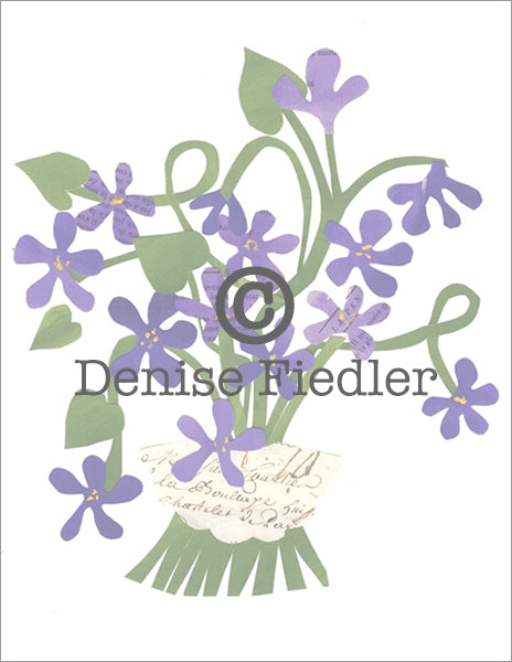 violets © Denise Fiedler
